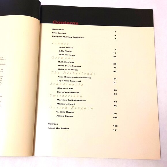 Preowned Quilts from Europe: Projects and Inspiration Paperback – 2000 - Picture 3 of 3